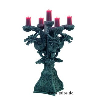 5armiger Drachenkerzenleuchter