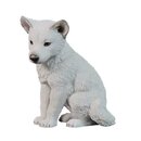 Polarwolf Welpe sitzend