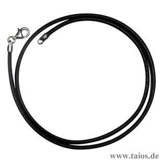 Lederbandcollier, 45cm
