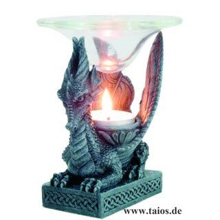 Duftlampe Drache, Gothic