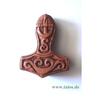 Anhänger Thors Hammer aus Holz