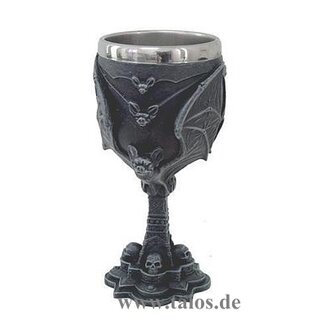Vampirfledermaus Weinkelch